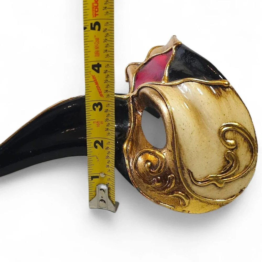 Venetian Plague Doctor Mask Medico Della Peste Hand Paint Italy Maschera Galeone